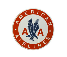 American Airlines Magnet (Fridge) Vintage Style, Round, Classic picture