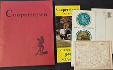***VINTAGE 1949 COOPERSTOWN, N.Y. HISTORICAL BOOKLET W/ BROCHURES*** picture