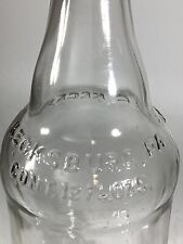 Vintage WILL KECK Soda Bottle, UFO Sighting in KECKSBURG, PA., 12 oz. Embossed picture