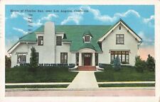 Home of Charles Ray Near Los Angeles California CA c1920 Postcard picture