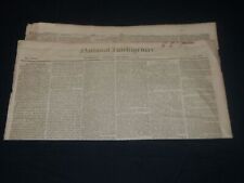 1833 SEPT 21 NATIONAL INTELLIGENCER NEWSPAPER - SENATOR RIVES SPEEECH - NP 4840 picture