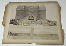 1895 Argyle Illinois Scotch Scottish Settlement Church Photo 15th Anniversary picture