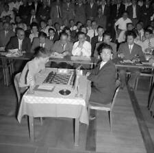 Chess Tournament Zurich 1959 Bobby Fischer vs Mikhail Tal Old Photo picture
