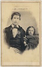 Daguerreotype Copy Parkersburg, West Virginia 1860s CDV Carte de Visite X799 picture