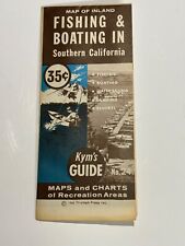 KYM'S GUIDE FISHING & BOATING IN SOUTHERN CALIFORNIA  1968 RARE picture