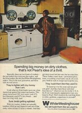 1977 White-Westinghouse Washing Machine Pearl Bailey vtg Print Ad Advertisement picture