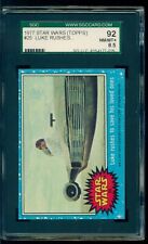 1977 Star Wars Topps #25 Luke Rushes To Save His Loved Ones SGC 8.5 NM/MT+ picture