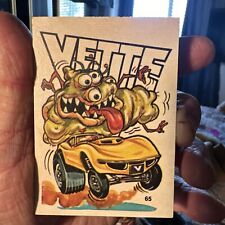 1970’s Corvette Sticker Card Donross  picture