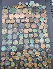 Collection Of Over 100 Pics Different Ancient Old Islamic Greek Roman Bronze Coi picture