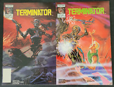 TERMINATOR All My Future's Part #1 & 2 (1990) NOW COMICS FULL COMPLETE SERIES picture