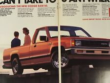 Print Ad Dodge Ram 50 Truck 1987 Vintage Advertising Nat Geo Mag picture