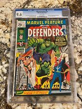 MARVEL FEATURE #1 CGC 9.6 RARE WHITE PAGES 1ST DEFENDERS NEAL ADAMS CVR MCU KEY picture