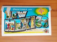 Vintage 1959 15 Color Postcards New Mexico Taos Carlsbad Red Buttes, Raton, more picture