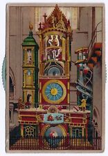 Postcard Astronomical Clock in Germany Mechanical Wheel picture