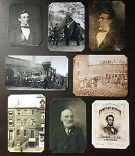 President Abraham Lincoln  Lot Of 8 2020 Special #2 tintypeC713RP picture
