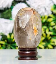 Large 120MM Natural Smoky Quartz Rock And Minerals Metaphysical Healing Lingam picture