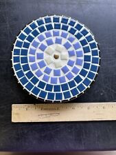 Vintage Nevco Tile Trivet Round Mosaic  picture