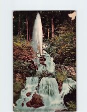 Postcard Crystal Falls Shasta Springs California USA picture
