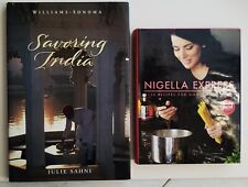 Lot of 2 Cooking Books - INDIA Food & Culture + Nigella Lawson Fast & Easy picture
