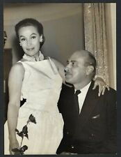 HOLLYWOOD DOLORES DEL RIO + LEWIS RILEY STUNNING EXQUISITE VTG 1960 ORIG PHOTO picture
