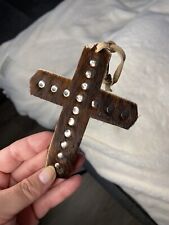 Cowhide Leather Cross - genuine, high-quality construction picture