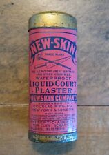 c1910's Douglas Mfg. Co Tin - New Skin Liquid Court Plaster - Medical Antiseptic picture