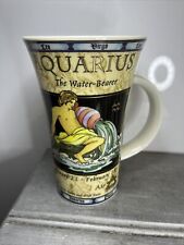 Aquarius Mug Dunoon Glencoe Zodiac Vintage Collectable. picture