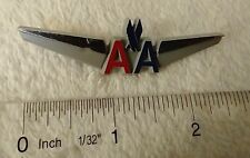 VTG American Airlines Junior Pilot Pin Collectible AA Wings Lapel Plastic picture