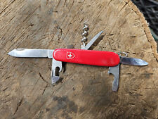 91mm Elinox Victorinox Swiss-Army Red Multi-Tool Pocket-Knife picture