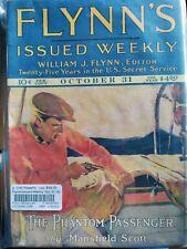 Flynn's Weekly Detective Fiction Pulp October 31, 1925 Mansfield Scott picture