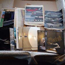 Lot of over 12 Lb of mostly BUICK PROMOTIONAL MATERIALS ads brochures reprints picture