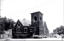 Real Photo Postcard First Baptist Church in Bedford, Iowa picture