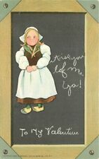 1909 Dutch Girl Valentine Tuck artist impression Postcard Frame like 21-14275 picture
