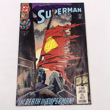 Superman #75REP.3RD Blue Cover (Death of Superman) DC Comics picture
