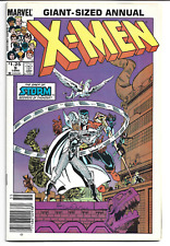 X-Men Annual # 9 (1985) 1st App Stormcaster (Marvel Comics) Newsstand (FN/VF) picture