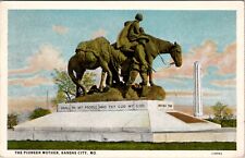The Pioneer Mothers Memorial Kansas City Vintage Postcard spc4 picture