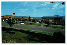 1960 US Flag Crotched Mountain Rehabilitation Center NH Vintage Postcard picture