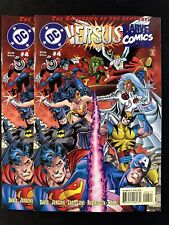DC Versus Marvel #4 Comic Book Lot of 2 Comics 1st Print Very Fine A*2 picture
