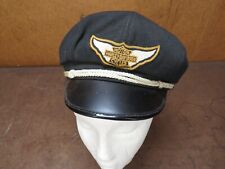 Vintage Genuine Harley Road Captains Made in the USA Hat Cap Small picture