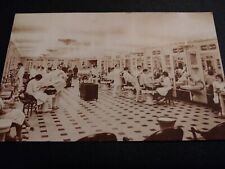 Vintage Postcard The Stevens Chicago Illinois Worlds Largest Hotel Barber Shop picture