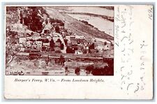 1906 Harper's Ferry WV, From London Heights Secret Code Short Hand Postcard picture