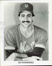 Press Photo Sid Fernandez, Pitcher, New York Mets Baseball Team - lrs29494 picture