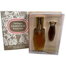 Vintage Houbigant Chantilly Purse Duo Spray Mist 1oz. & .13oz. Bottle NEW picture