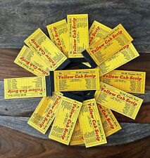 Yellow Cab Scrip. $5.00 coupon book complete. picture