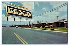 c1960's Model Homes & Apartments Car Youngtown Arizona AZ Vintage Postcard picture