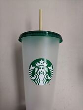 Starbucks Reusable Cal State Sacramento Hornets Cup Tumbler 24oz w/ Lid & Straw picture