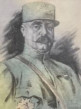 1918 Vintage Magazine Illustration French General M. L. A. Guillaumat picture