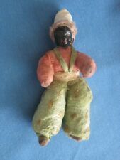 Christmas Tree Decoration.  Boy.  Cotton Figurine.  1930 - 1950s.  The USSR. picture