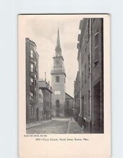 Postcard Christ Church North Street Boston Massachusetts USA picture