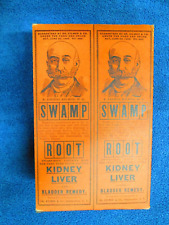 Vintage Dr. Kilmer's Swamp Root Shipping Box That Originally Held 4 Bottles picture